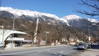 Innsbruck, Blick auf die Alpen