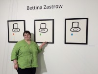 Bettina Zastrow mit Bilderserie "Weinender Zauberer" auf der Kunstmesse Art Innsbruck 2015