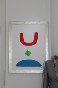 Bild "Siegel" in der Ausstellung "Augenmaß" in München-Harlaching 2015